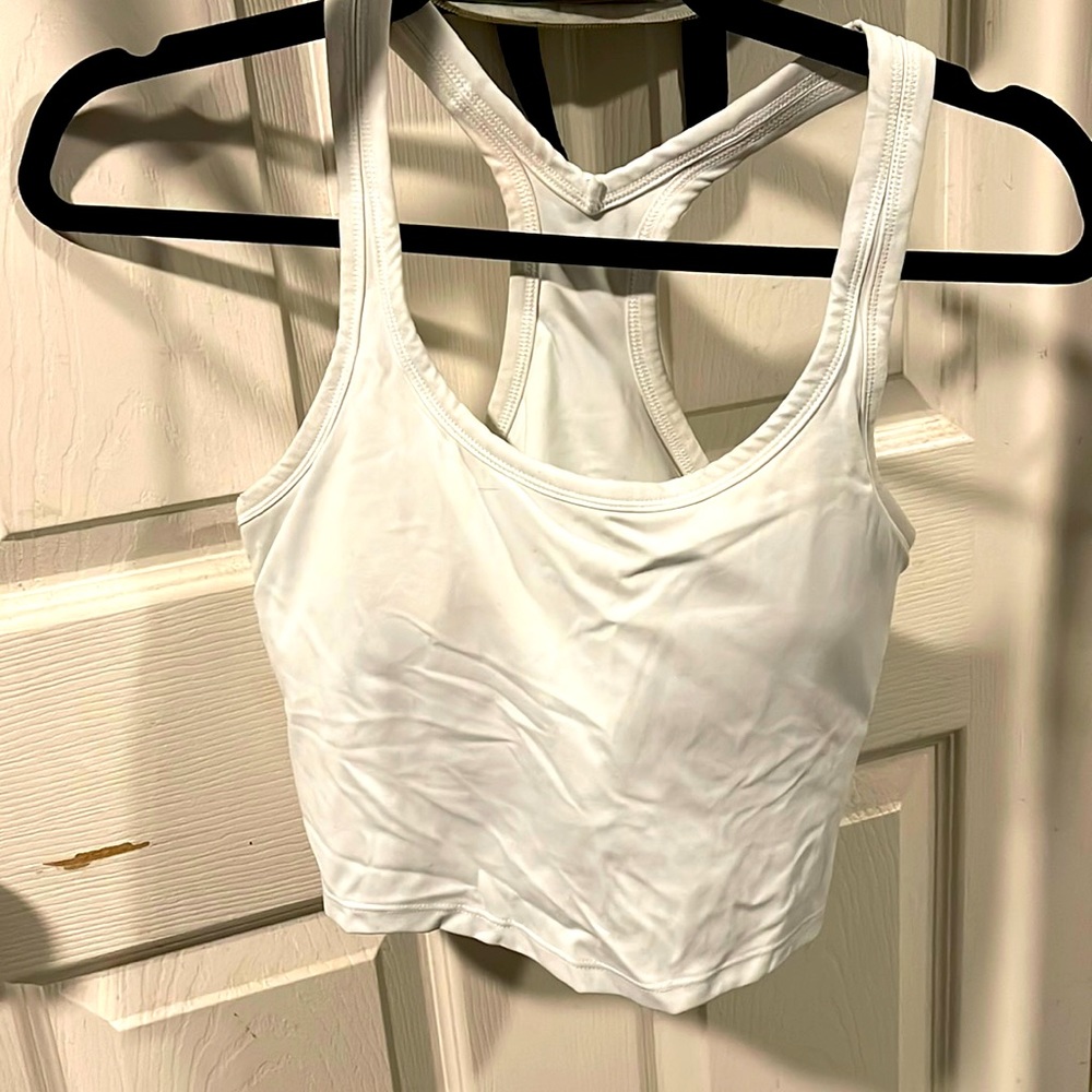 Cropped tank/sports bra